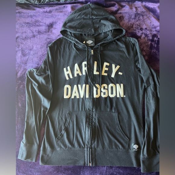 Harley-Davidson Tops - HARLEY-DAVIDSON | Vintage Museum Zip Up Hoodie